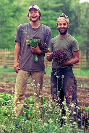 Farmers at Earthaven Ecovillage