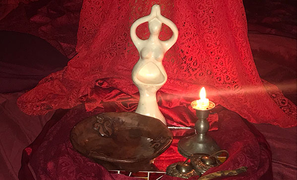 Red Tent Altar
